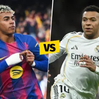 ¿Juegan Mbappé y Lamine Yamal? Alineaciones para FC Barcelona vs. Real Madrid