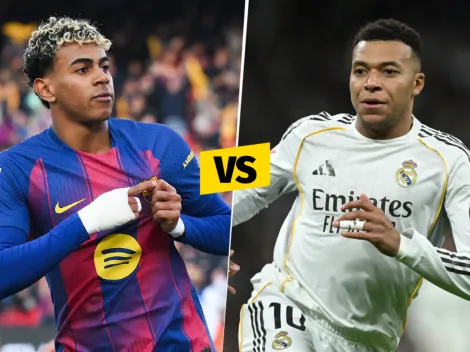¿Juegan Mbappé y Lamine Yamal? Alineaciones para FC Barcelona vs. Real Madrid