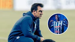 Pablo Guede y Luis Advíncula de Alianza Lima.