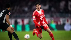 Felipe Chávez en su debut oficial con Bayern Múnich.