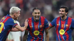 FC Barcelona celebrando.