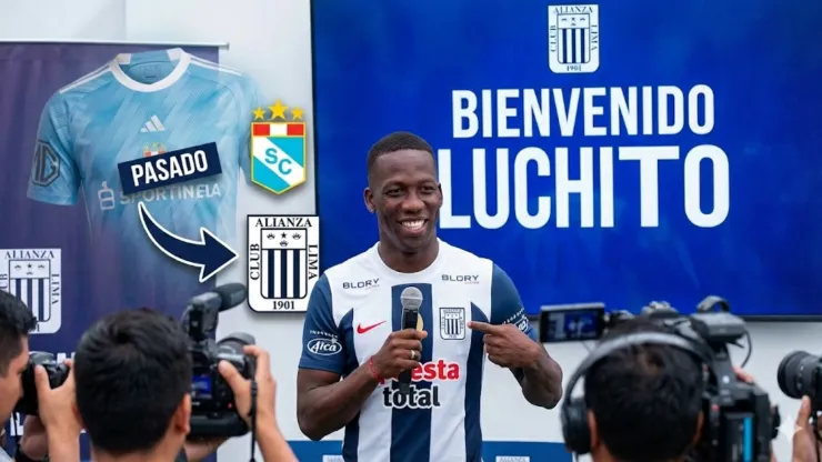 Luis Advíncula se olvida de Sporting Cristal en su presentación con Alianza Lima con esta frase.
