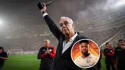 Jorge Fossati y Sekou Gassama.