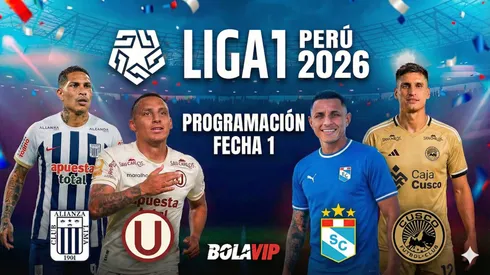 Se conoció la programación de la fecha 1 de la Liga 1.