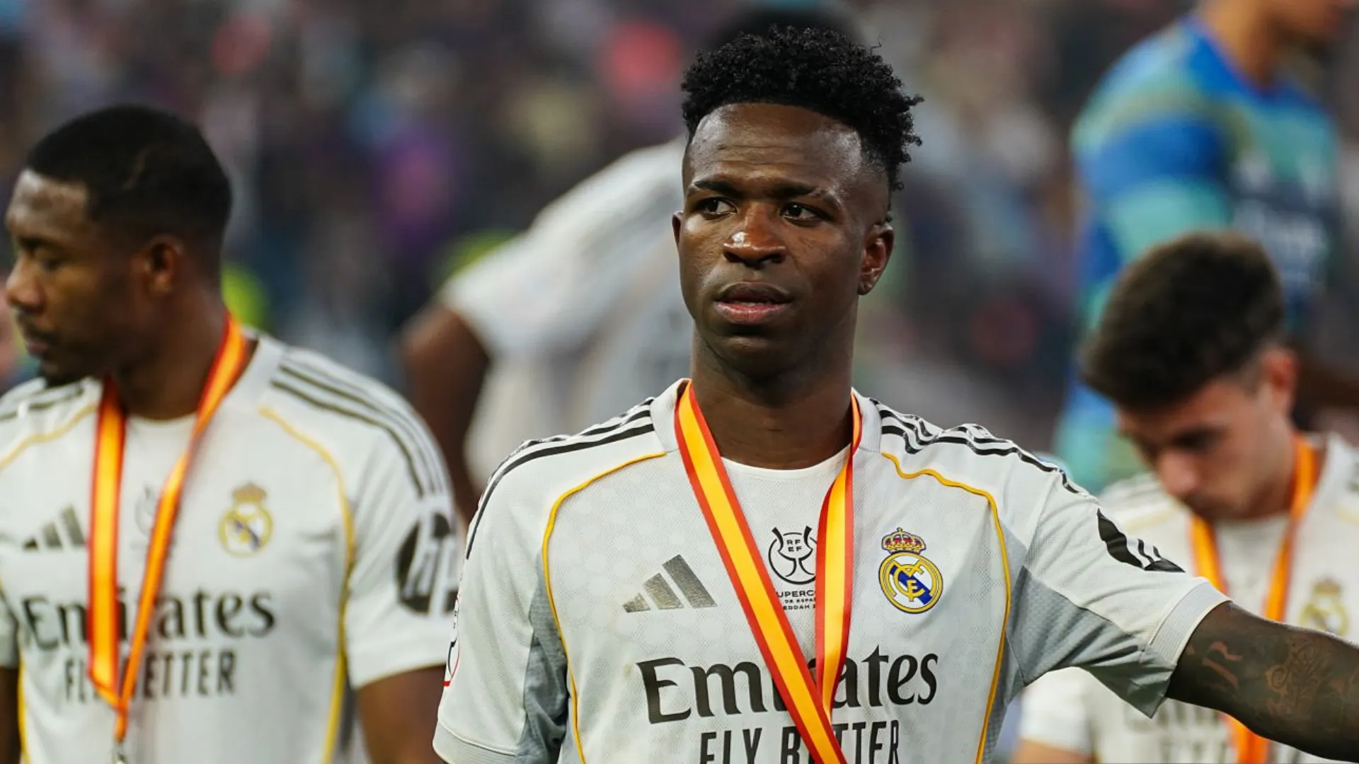 Vinícius Júnior, entre los grandes apuntados en Real Madrid (Getty Images).
