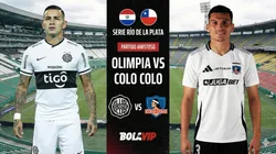 Olimpia y Colo Colo se enfrentan en Montevideo por la Serie Río de la Plata.