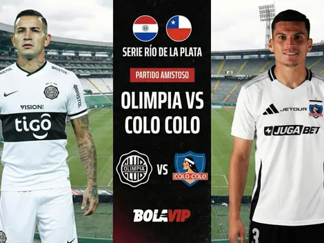 ¿A qué hora y qué canal transmite EN VIVO Olimpia vs. Colo Colo por la Serie Río de la Plata?