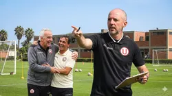Javier Rabanal, Jorge Fossati y Fabián Bustos.