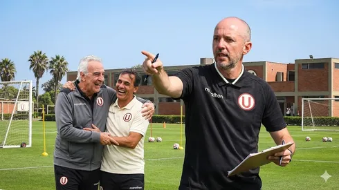 Javier Rabanal, Jorge Fossati y Fabián Bustos.