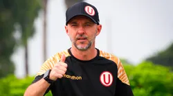 Javier Rabanal, entrenador de Universitario.