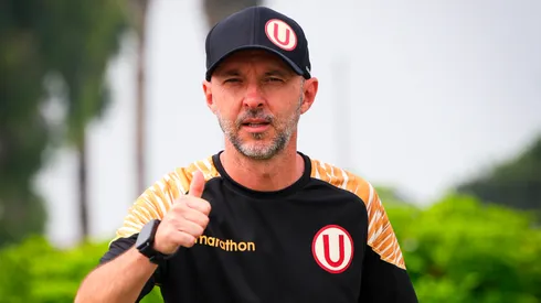 Javier Rabanal, entrenador de Universitario.