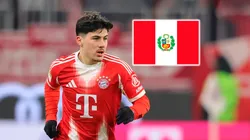 Peruano Felipe Chávez jugando en el Bayern Múnich.