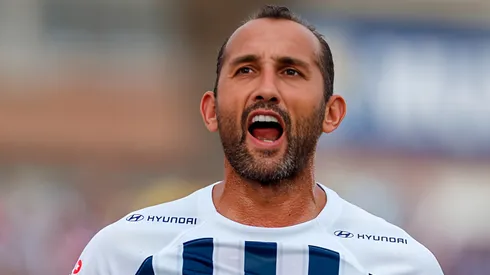 Hernán Barcos en Alianza Lima.
