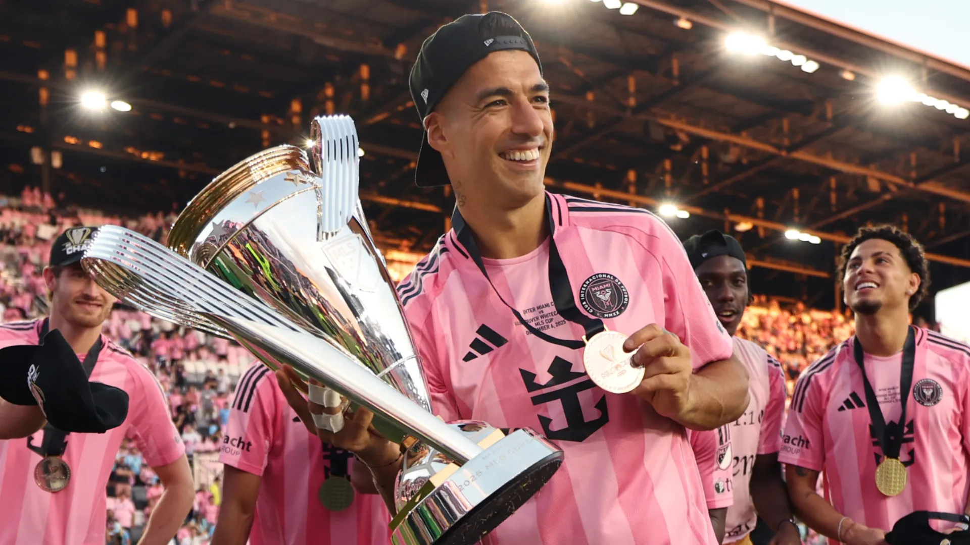 Luis Suárez, campeón con Inter Miami, está cerca del retiro profesional (Getty Images).