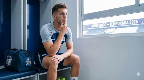 Apenas llegó a Alianza Lima y piensa jugar en otro equipo grande.
