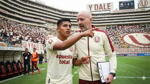 Javier Rabanal hizo debutar a ocho futbolistas de reserva en Universitario.
