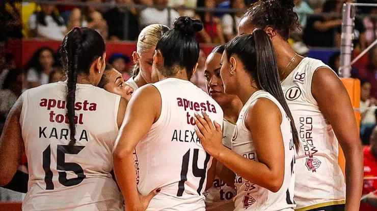 Jugadoras de Universitario Vóley.