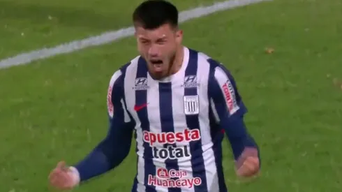 Alan Cantero y un gran grito de gol para el 3-2 de Alianza Lima.
