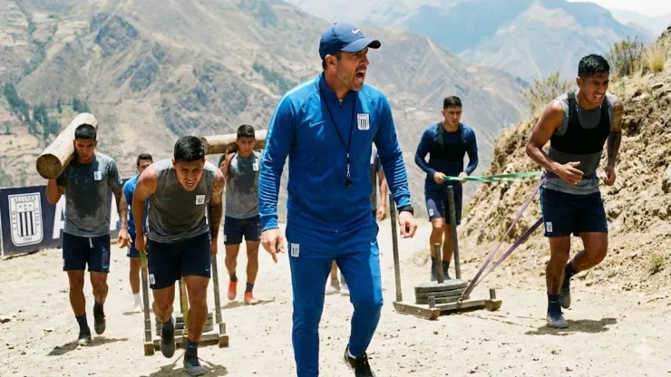 Alianza Lima destaca el trabajo de Pablo Guede en pretemporada.