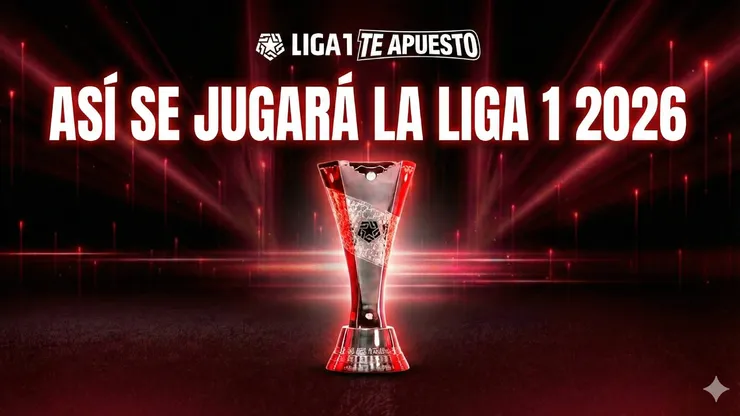 Formato Liga 1 2026.