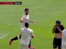 Matías Di Benedetto marcó el primer gol de Universitario en 2026: cabezazo ante Melgar