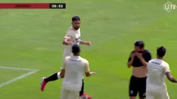 Di Benedetto anotó el primer gol de Universitario en el año.