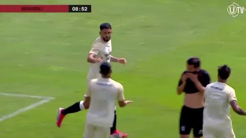 Di Benedetto anotó el primer gol de Universitario en el año.
