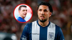 Pablo Guede y Sergio Peña en Alianza Lima.