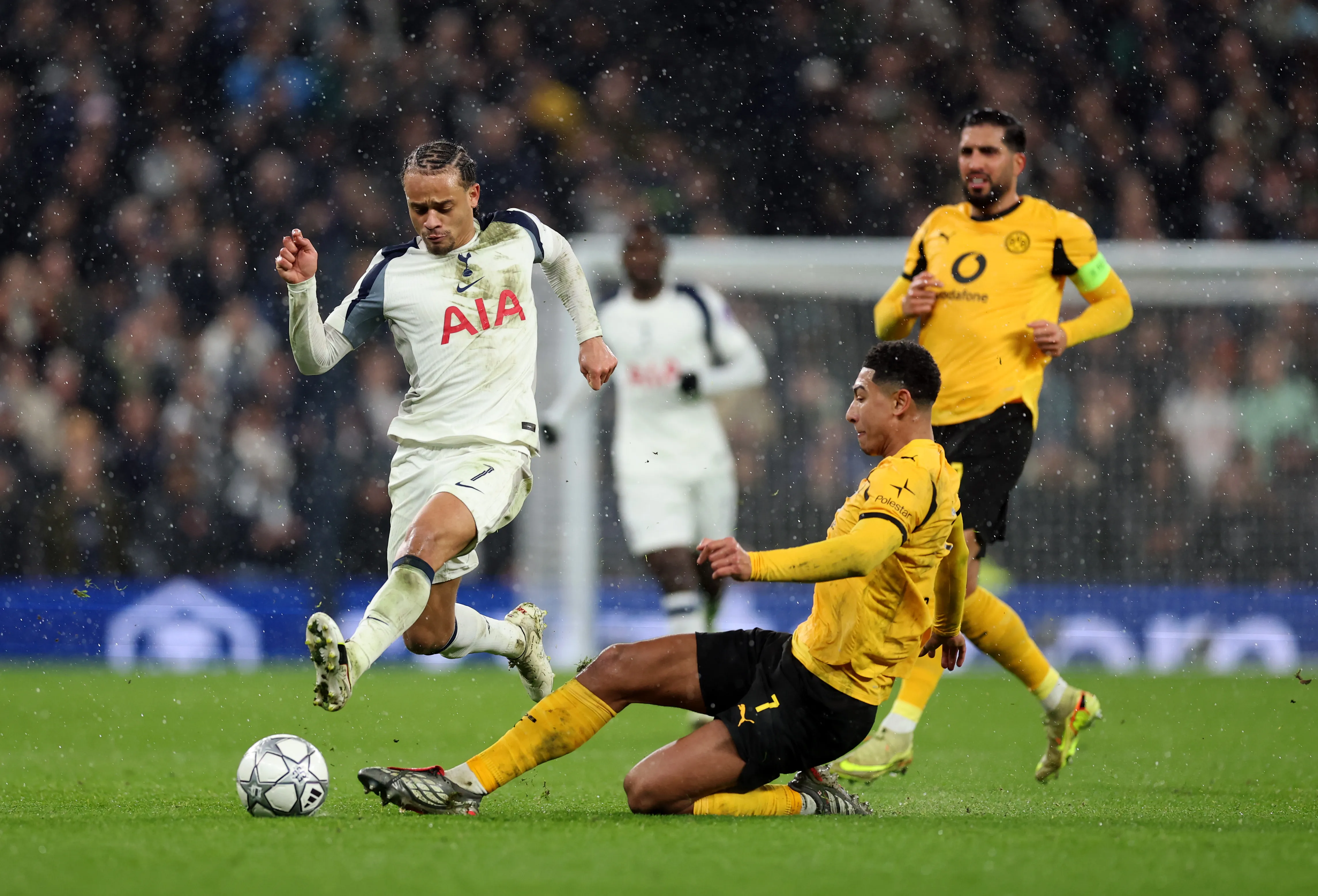 Tottenham Hotspur derrotó al Borussia Dortmund por 2-0 (Foto: Getty).