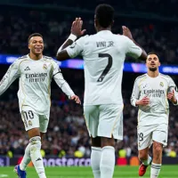 Real Madrid goleó 6-1 al Mónaco en Champions League: Vinicius Jr. y Kylian Mbappé figuras
