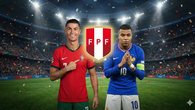 Cristiano Ronaldo y Kylian Mbappé.