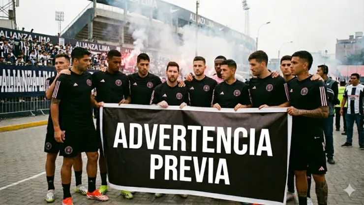 Inter Miami advertencia definitiva antes de jugar con Alianza Lima.