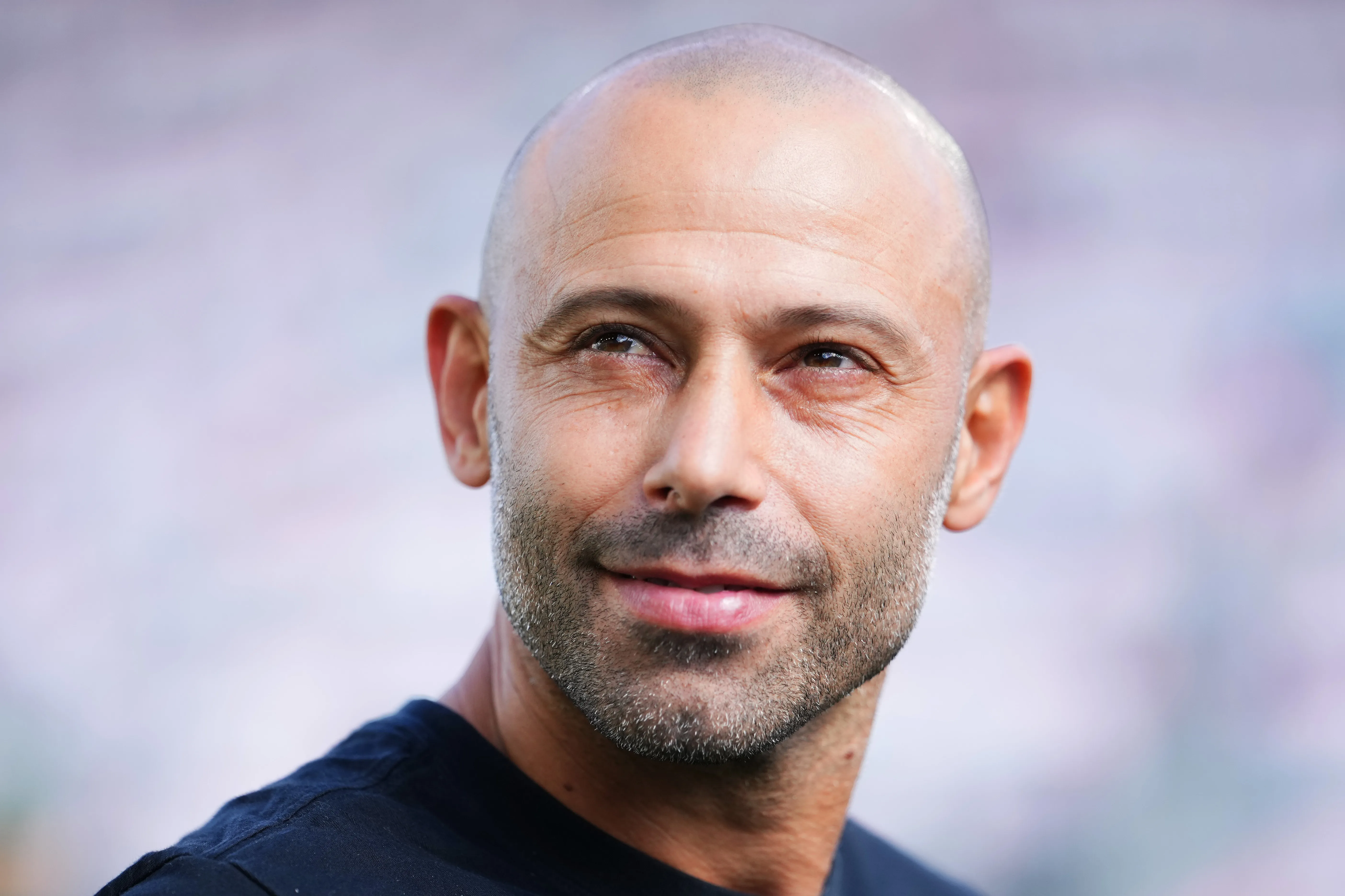 Javier Mascherano en el Audi 2025 MLS Cup Final en Fort Lauderdale, Florida. (Photo by Rich Storry/Getty Images)