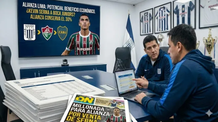 Alianza Lima ganaría millones con Kevin Serna y su venta al Fluminense.