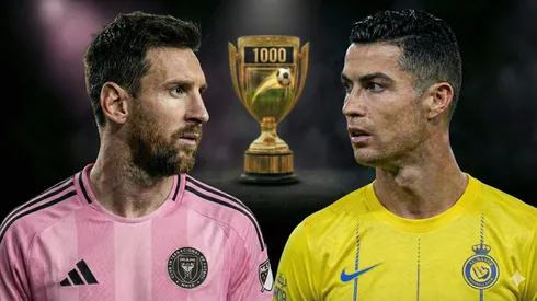 Lionel Messi y Cristiano Ronaldo luchan por llegar a los 1000 goles.

