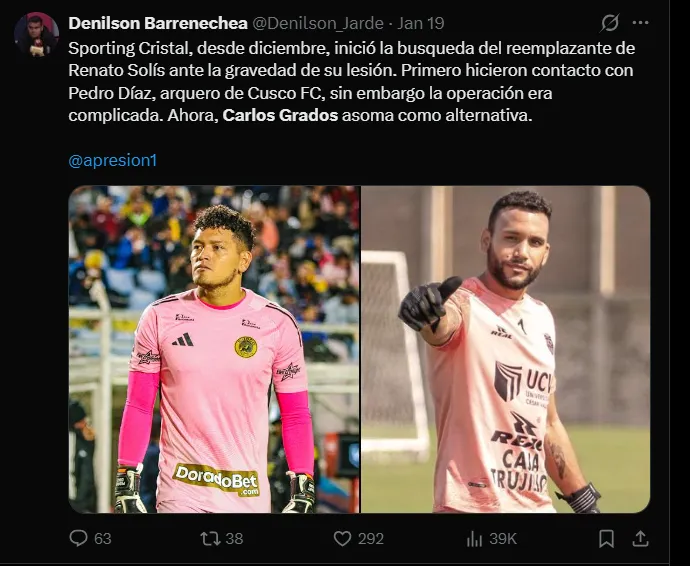 Fuente: @Denilson_Jarde