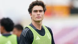 Juan Pablo Goicochea entrenando en Videna.