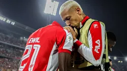 Independiente de Santa Fe celebrando.