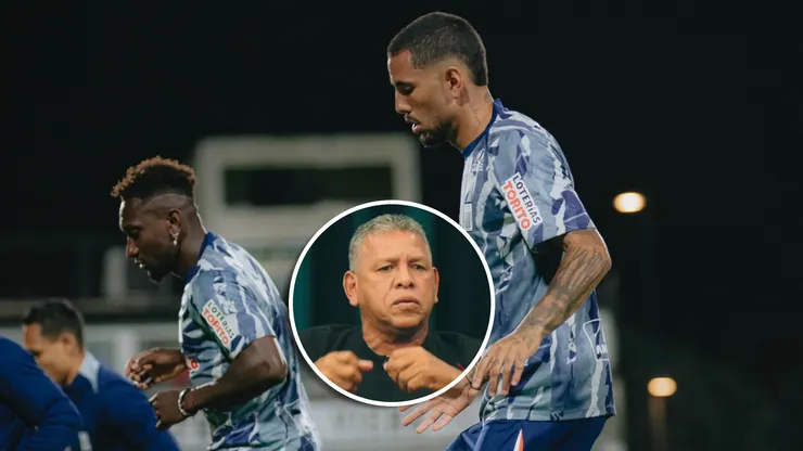 Sergio Peña y el Puma Carranza.