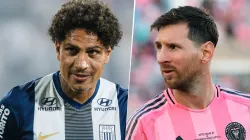 Paolo Guerrero y Lionel Messi, figuras de Alianza Lima e Inter Miami, respectivamente.