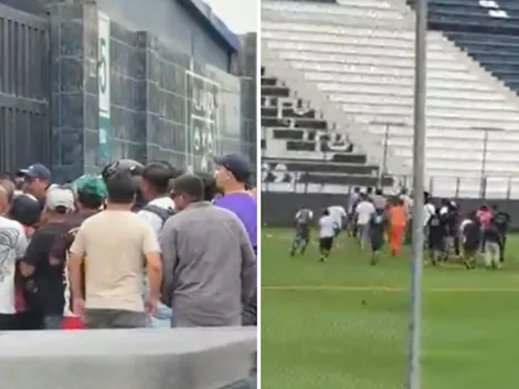 Hinchas de Alianza Lima ingresaron a la fuerza a Matute y exigieron la salida de Zambrano, Peña y Trauco