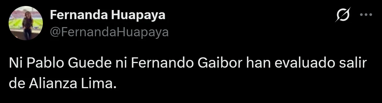 No habrán renuncias en Alianza Lima. (Foto: X).