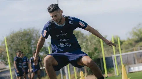 Carlos Zambrano entrenando con Alianza Lima.