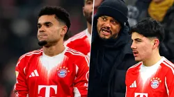 Luis Díaz y Felipe Chávez vieron minutos en la derrota del Bayern.