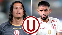 Williams Riveros y Matías Di Benedetto en Universitario.