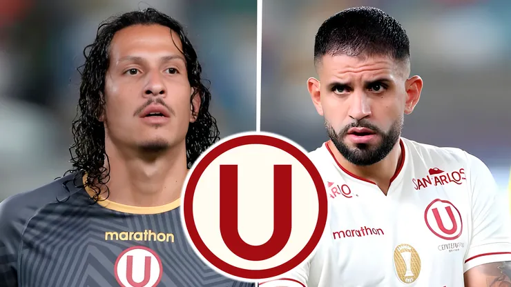 Williams Riveros y Matías Di Benedetto en Universitario.