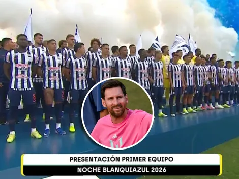 Alianza Lima tuvo presentación grupal en la Noche Blanquiazul y los hinchas cuestionaron la actitud