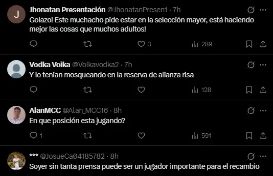 Bassco Soyer pedido a la Selección Peruana (Foto: X).