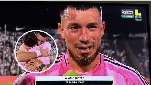 Alan Cantero con camiseta de Inter Miami.