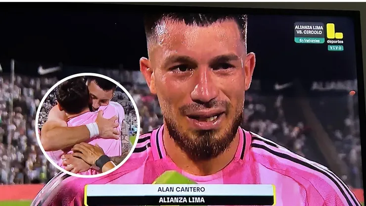Alan Cantero con camiseta de Inter Miami.